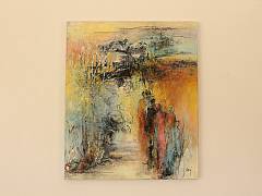 Det er mellem linjerne alting str. Plakat m/hvid kant 42x48 cm. Kr. 349,-