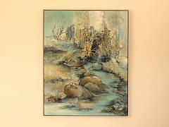 Det er mellem linjerne alting str. 80 x 100 cm kr. 12.995,-inkl. ramme