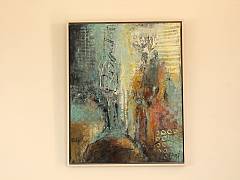 Det er mellem linjerne alting str. 40 x 50 cm kr. 6495,- inkl.ramme