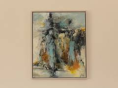 Det er mellem linjerne alting str. 40 x 50 cm kr. 6495,- inkl.ramme
