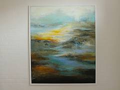 L�ngsel efter harmoni 100 x 120 cm. Solgt