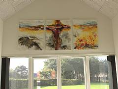 Privat udsmykning: Tema: Det er mellem linjerne ALTING st�r ....