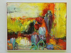 Forr - en ny begyndelse 80 x 100 cm. Solgt
