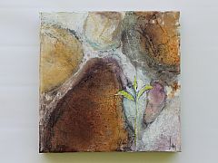 En ny begyndelse 30 x 30 cm.Solgt
