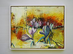 Forr - en ny begyndelse 40 x 50 cm. Solgt