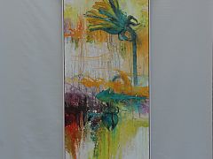  Mlkebtten, den mest forhadte plante, - p trods af at den besidder livsvigtig medicin.  70 x 160 cm kr. Solgt