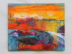 Livsglde 50 x 60 cm. Solgt