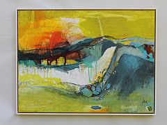 Skabelsen 60 x 80 cm. Solgt