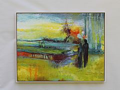 Skabelsen 70 x 90 cm.Solgt