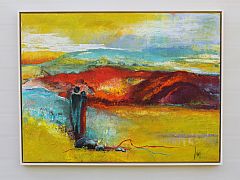 En ny begyndelse 60 x 80 cm. Solgt
