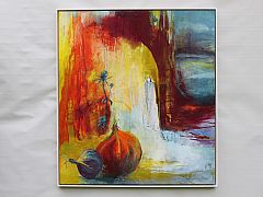En ny begyndelse. 90 x 100 cm. Solgt