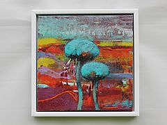 Mlkebtten 30 x 30 cm. Solgt