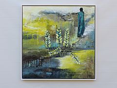 My place in this world? 60 x 60 cm. Solgt