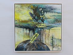 My place in this world? 60 x 60 cm. Solgt