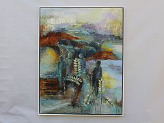 My place in this world?  80 x 100 cm . Solgt