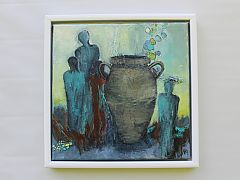 Vil du formes 30 x 30 cm. Solgt