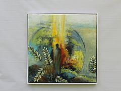 My place in this world ? 60 x 60 cm . Solgt