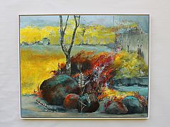 My place in this world ? 80 x 100 cm kr. Solgt