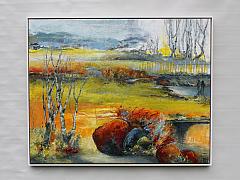 My place in this world ? 80 x 100 cm. Solgt
