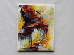 Den bundne frihed . 70 x 90 cm.Solgt