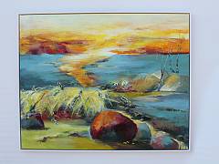 Livsvejen 80 x 100 cm Solgt