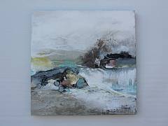 Den stille sagte susen 60 x 60 cm. Solgt