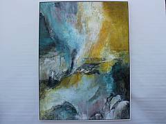 Den stille sagte susen 90 x 120 cm. Solgt