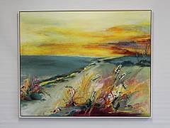 Livsvejen 80 x 100 cm inkl. ramme. Solgt