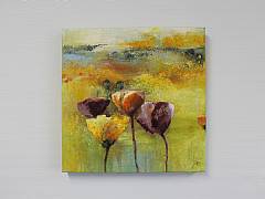 Den bundne frihed 40 x 40 cm . Solgt