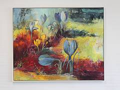En ny begyndelse 80 x 100 cm. Solgt