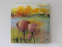 Den bundne frihed 40 x 40 cm. Solgt