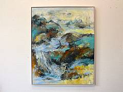 En ny begyndelse 80 x 100 cm . Solgt