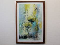 Mlkebtten, den mest forhadte plante 45 x 67 cm kr. 995,- inkl. trramme