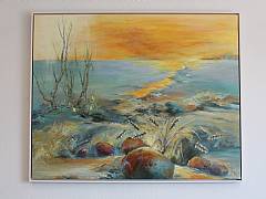 Livsvejen 80 x 100 cm . Solgt