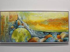 Livsvejen 45 x 100 cm . Solgt