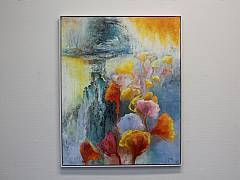 Den bundne frihed 80 x 100 cm . Solgt