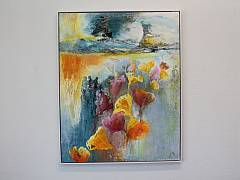Den bundne frihed 80 x 100 cm. Solgt