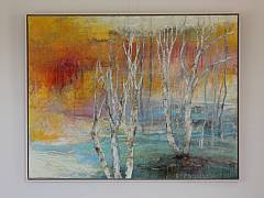 Lngsel efter harmoni 70 x 90 cm. Solgt