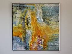 Lngsel efter harmoni 100 x 100 cm . Solgt