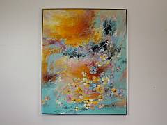 Glde - lngsel efter harmoni 80 x 100 cm. Solgt