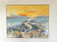 Livsvejen 80 x 100 cm . Solgt